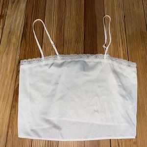Small Forever 21 lace tank top crop top